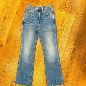 Madewell High-Rise Boot cut size 25